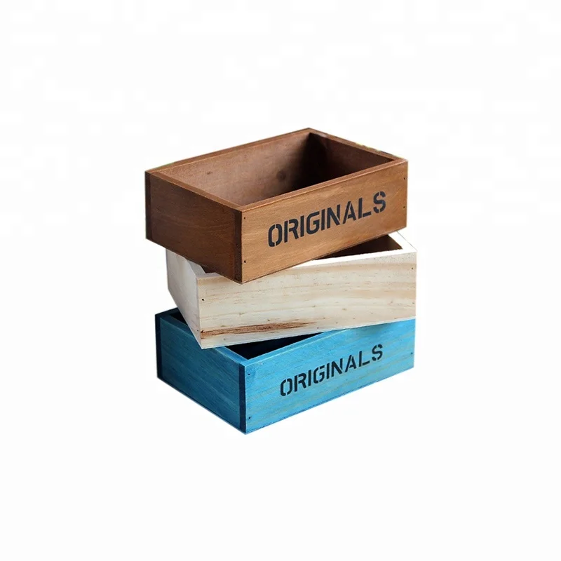 Natural Pine Wood Sliding Plexiglass Lid Box Europe Style Wedding Candy