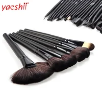 

Yaeshii Professional Custom Logo 32Pc Black Makeup Brush Set