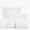 Queen Size T233 feather proof Embroidery Hotel Bedsheet Sets china supplier