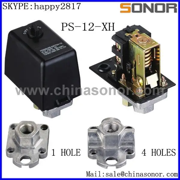 Ps12 Botton Pressure Switch For Air Compressor Buy Pressure Switch