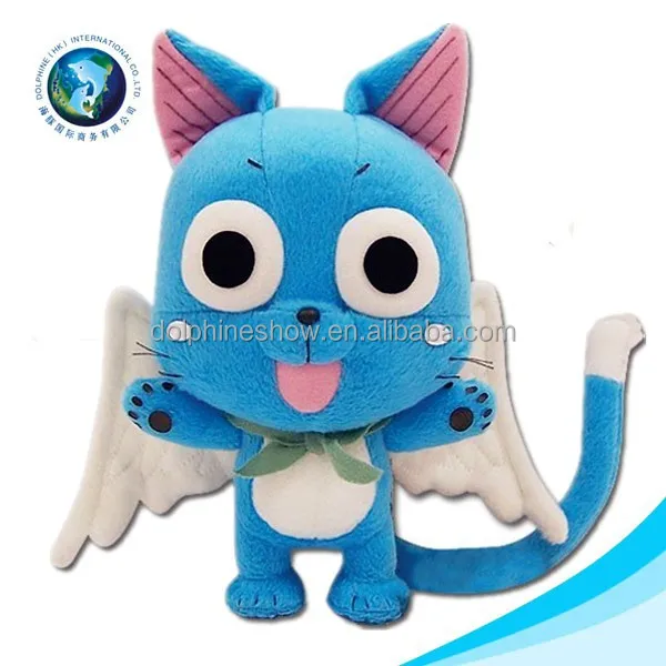 blue cat plush