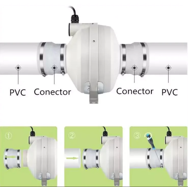 Centrifugal Fan, 200mm, 220V, Plastic+ABS - detail 8