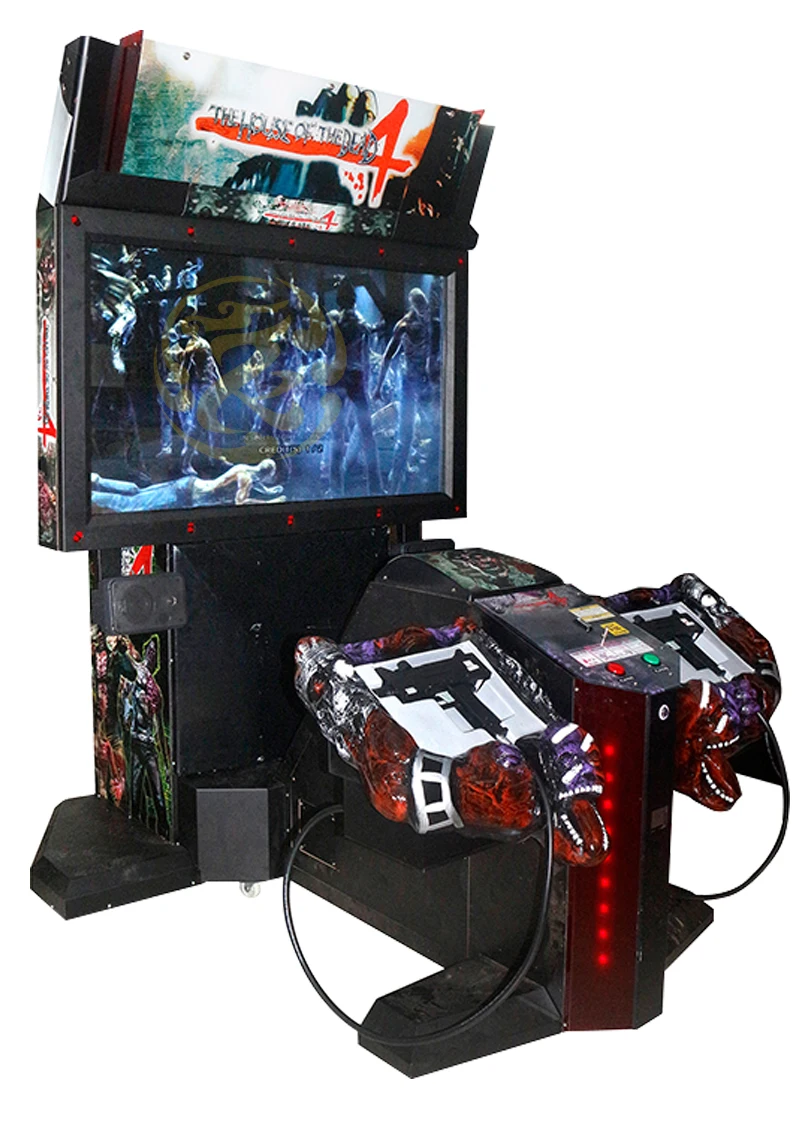 Crise do tempo 4 lcd monitor jogo de tiro kit placa mãe + io + 2 armas para  diy arcade simulator máquina/máquina de diversões