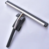 

Bathroom 304 stainless steel window shower squeegee cleaner with holder