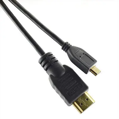 

SIPU 1m Micro Hdmi to HDMI Cable for Amazon Kindle HUDL 2 to TV HDTV 12 Months Gold Plated Black ROHS 1.5M MALE-MALE SP-HV003