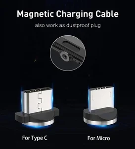 Magnetic Micro USB Charging Data Cable Smartphones