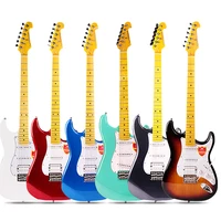 

Bullfighter factory OEM high quality best price wholesale guitar kits Chinese electric guitar with high quality guitar strings