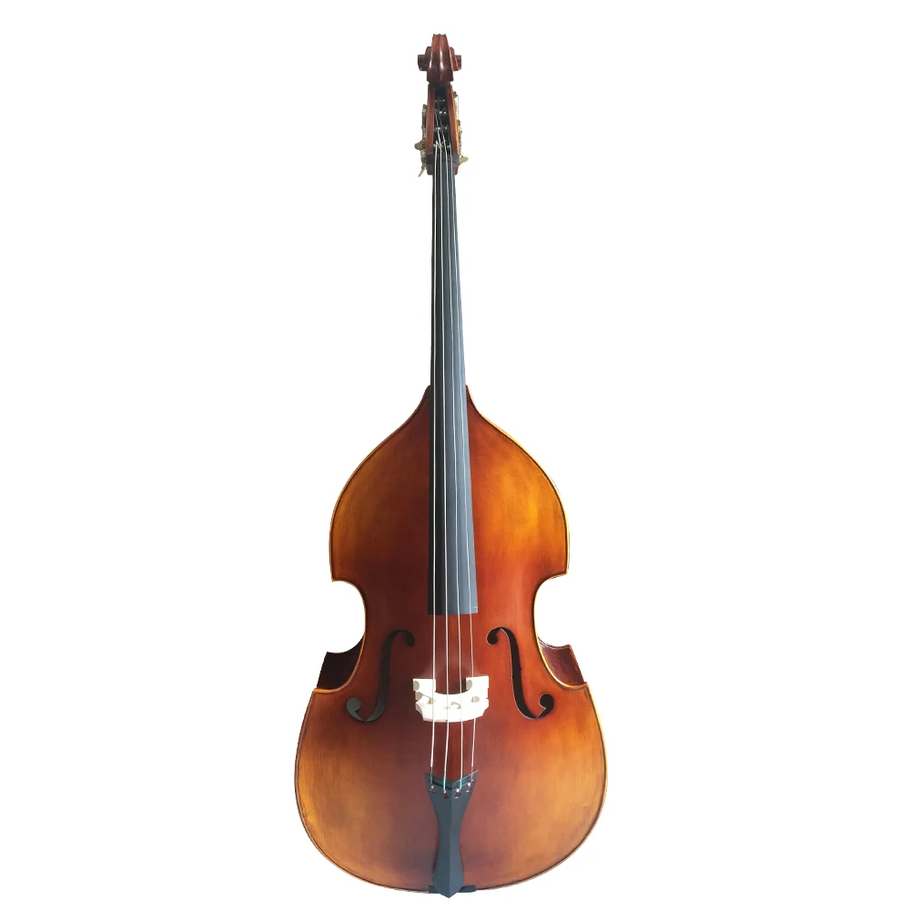 Beautiful Handmade 3 4 Double Bass With 4 Strings - Buy Double Bass 