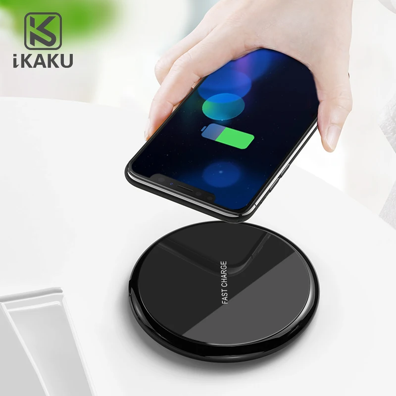 KAKU Slim long distance mini portable cell phone qi compatible wireless charge charger for iPhone