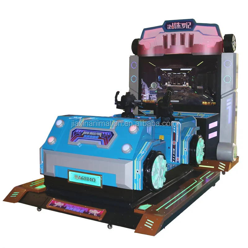 3D Indoor Amusement Shooting Arcade Coin Operated Game Machine 