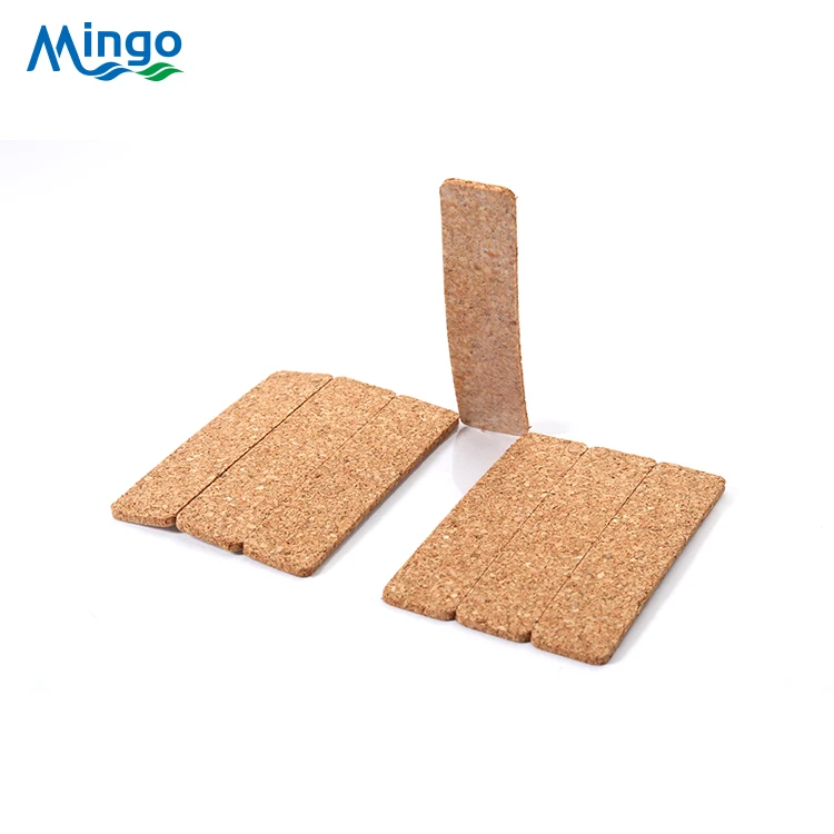 Self adhesive cork pads for furniture feet protector
