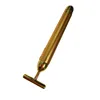 24k golden body massage facial bar roller