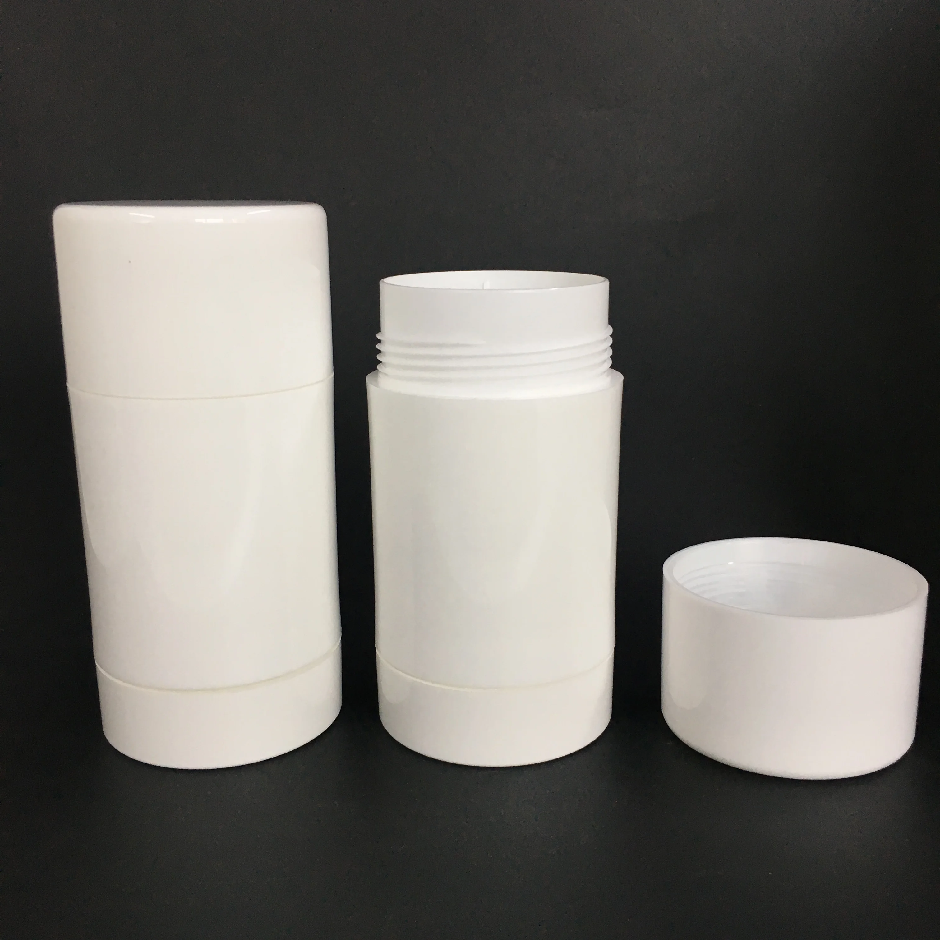 custom 75ml empty all pp plastic cylinder deodorant stick