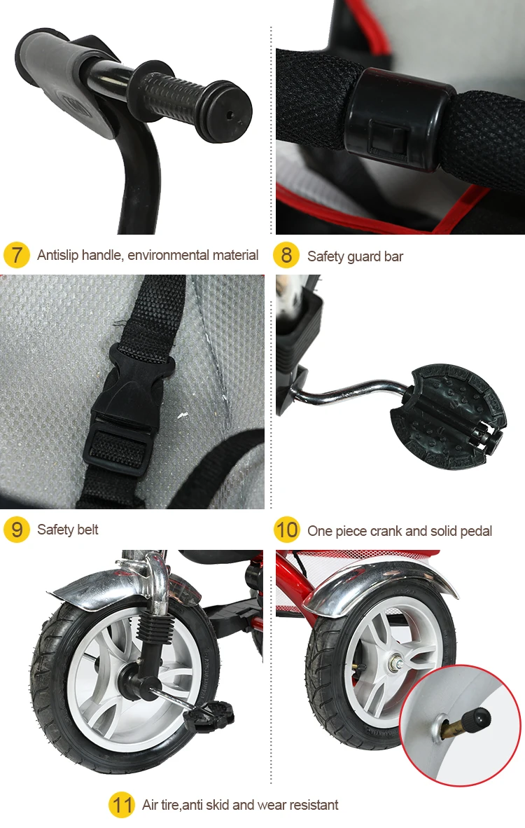 10 inch bike with parent handle