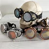 Plastic Gear Wire Mesh Cosplay Gothic Retro Spectacles Protect Punk Goggles
