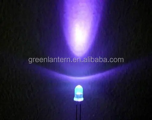 Ultra Violet 5MM UV LED 365nm LED diode 5mm uv led ultra bright