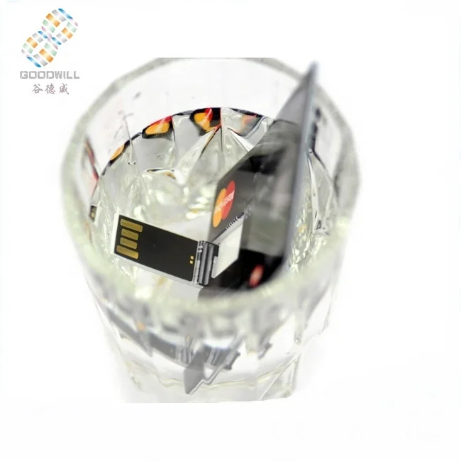 

High quality 128MB-32GB business credit card usb flash drive