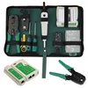 RJ45 RJ11 Crimper Lan Network Ethernet Cabling Hand Tools Kit Crimp Cable Tester