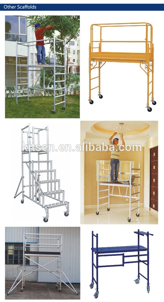 Aluminum Portable Scaffolding Used For Construction Building Buy