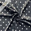 Reactive printing DTY brush fabric for garment making