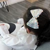 korea Big Color sequined lace bow kids hair clip baby girl children hair accessories