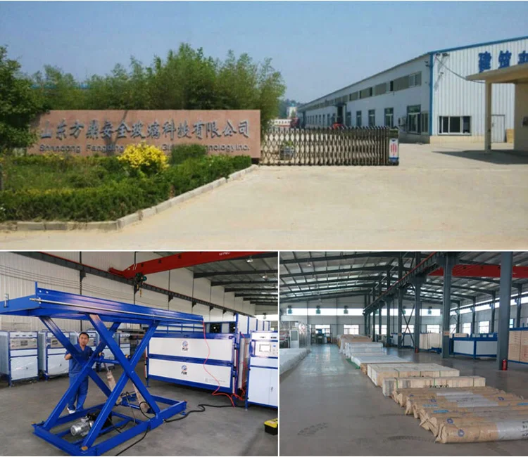 Fangding architectural toughened glass laminating equipment