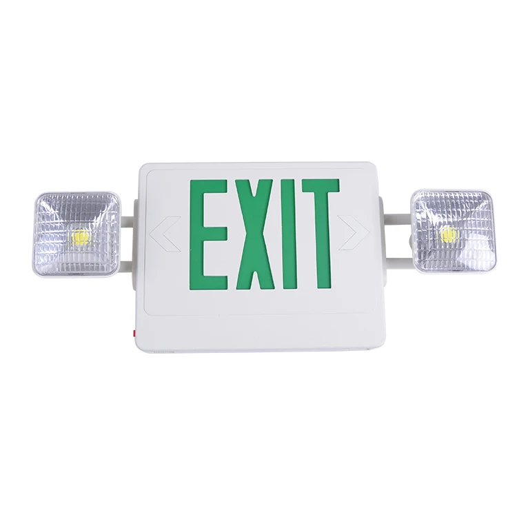 Powerful COB combo rechargeable emergency lamp LED light emergency Exit sign  board