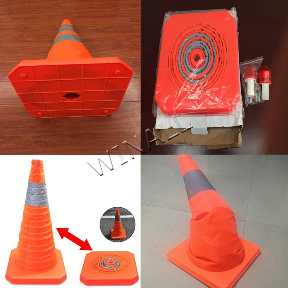 70cm 75cm Collapsible Foldable Traffic Cones,70cm 75cm Colored Traffic Cones Buy 75cm Foldable