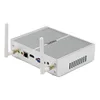 Fanless desktop small smart server Core i3 6100u Mini PC with 16G RAM 128G SSD