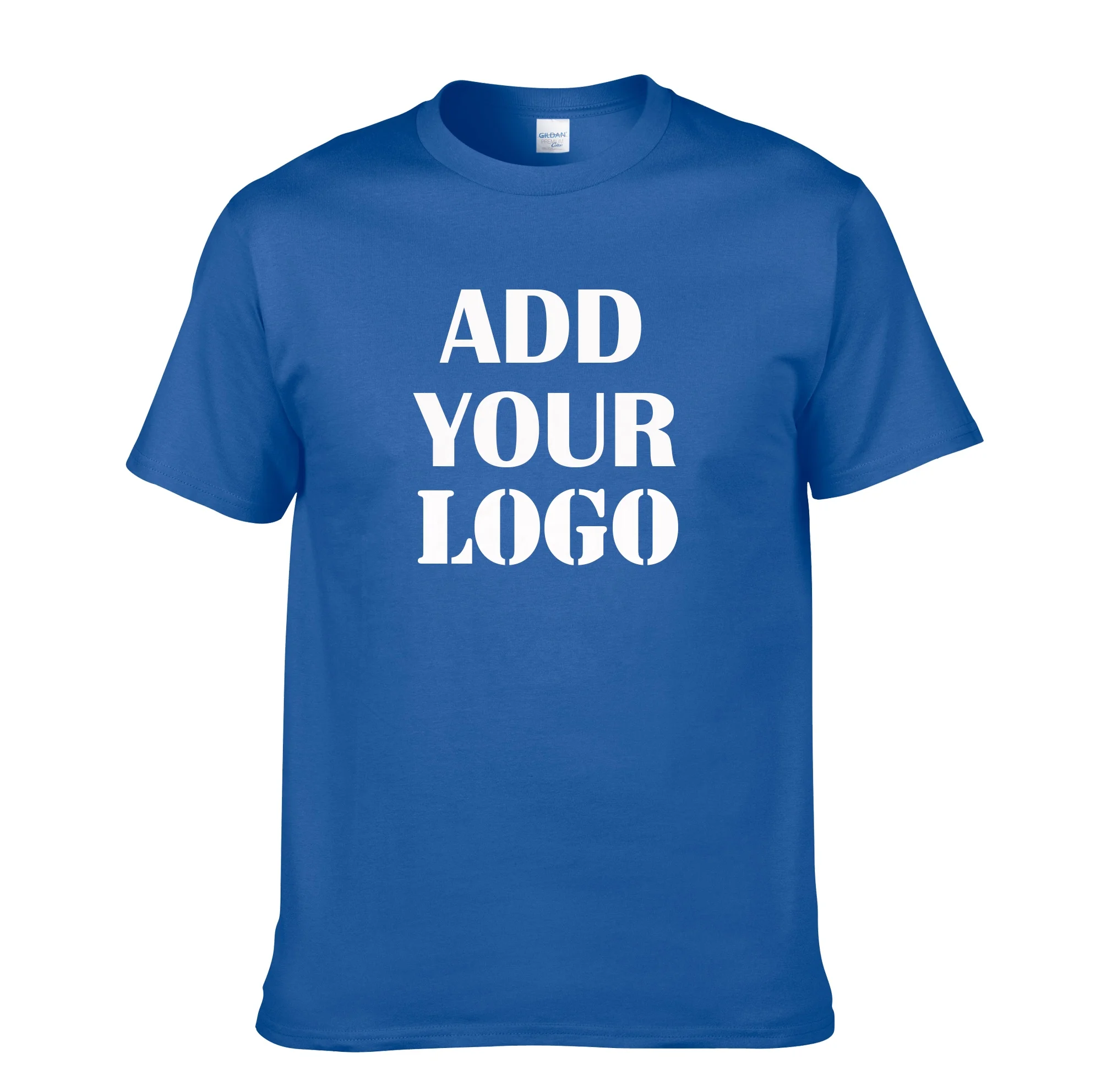 

20 pcs minimum order mixed size free shipping 100% American cotton custom t-shirt with company logo