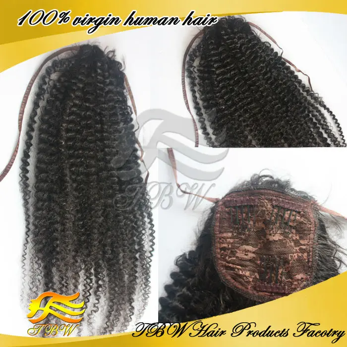 Beautiful Hair Afro Kinky Ponytail Hair Extensions For Black Women