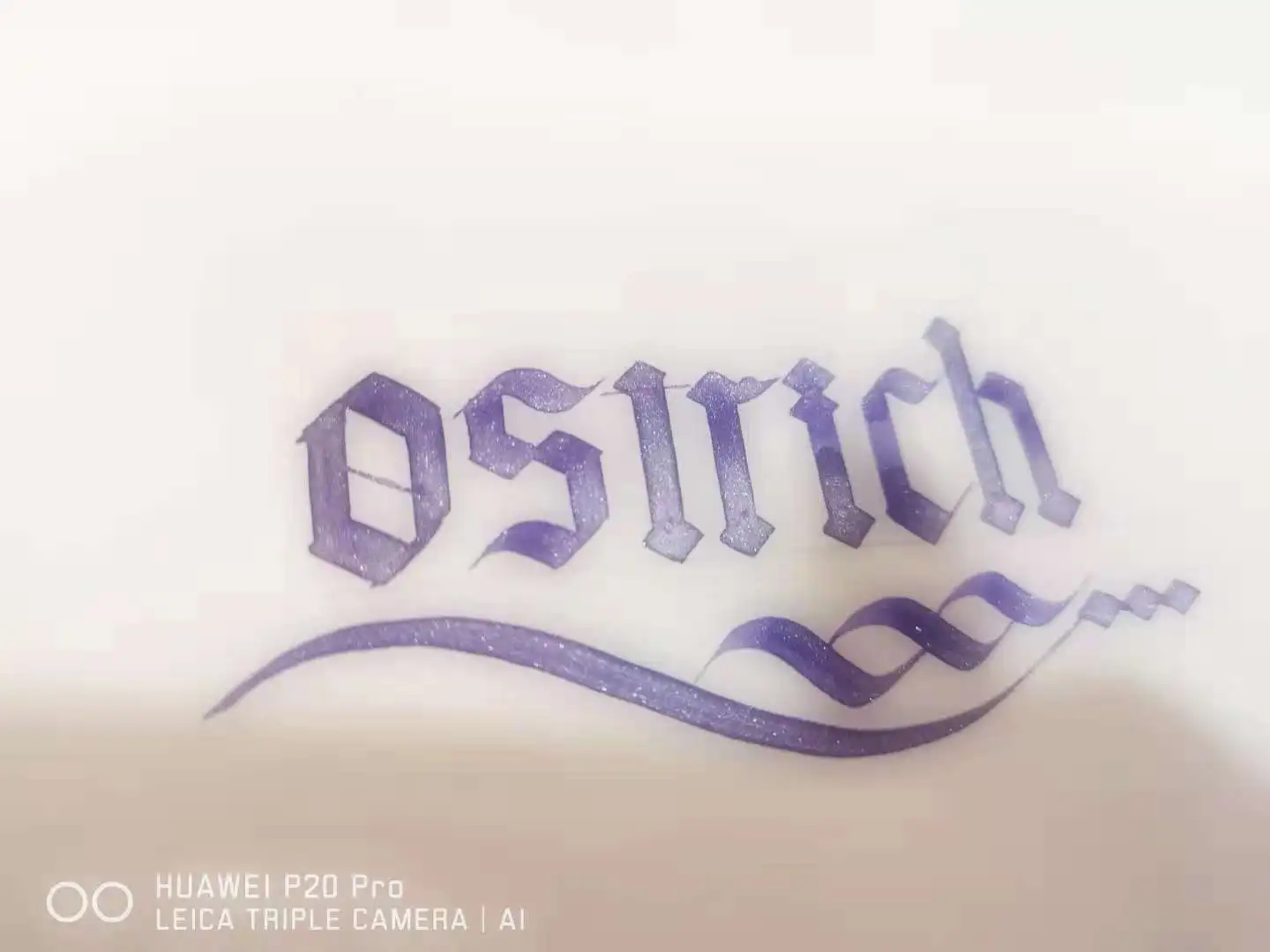 Vivid Color Shimmering Ink for Fountain Pen and Dip Pen