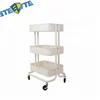 Metal Steel Portable Kitchen Storage Trolley Shelf Rack For Sales
