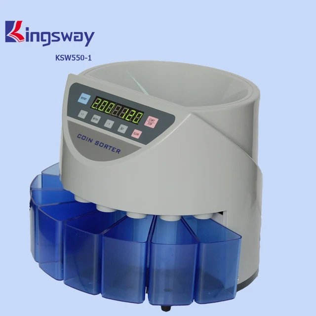 
Trade Assurance Supplier Grey Coin Counter With Blue Cup KSW550-1. 