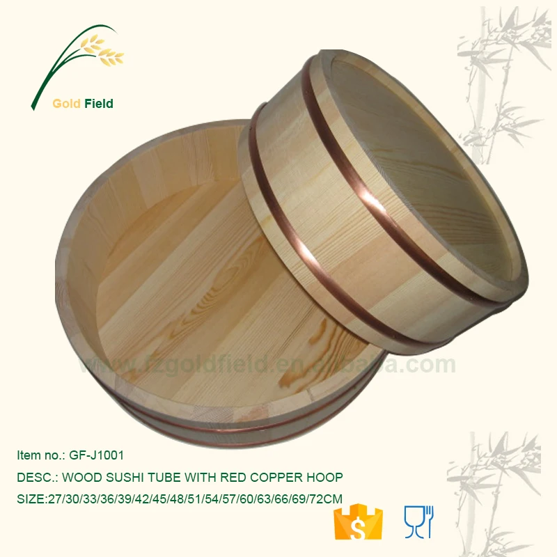 WOOD SUSHI TUBE WITH RED COOPER HOOP GF-J1001-3.jpg