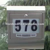 solar doorplate light/Led mail box stainless solar doorplate light(SO8098