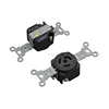 Factory supply good quality American standard 2 Pole 3 wire 15A 125V Grounding locking female socket receptacle NEMA L5-15R