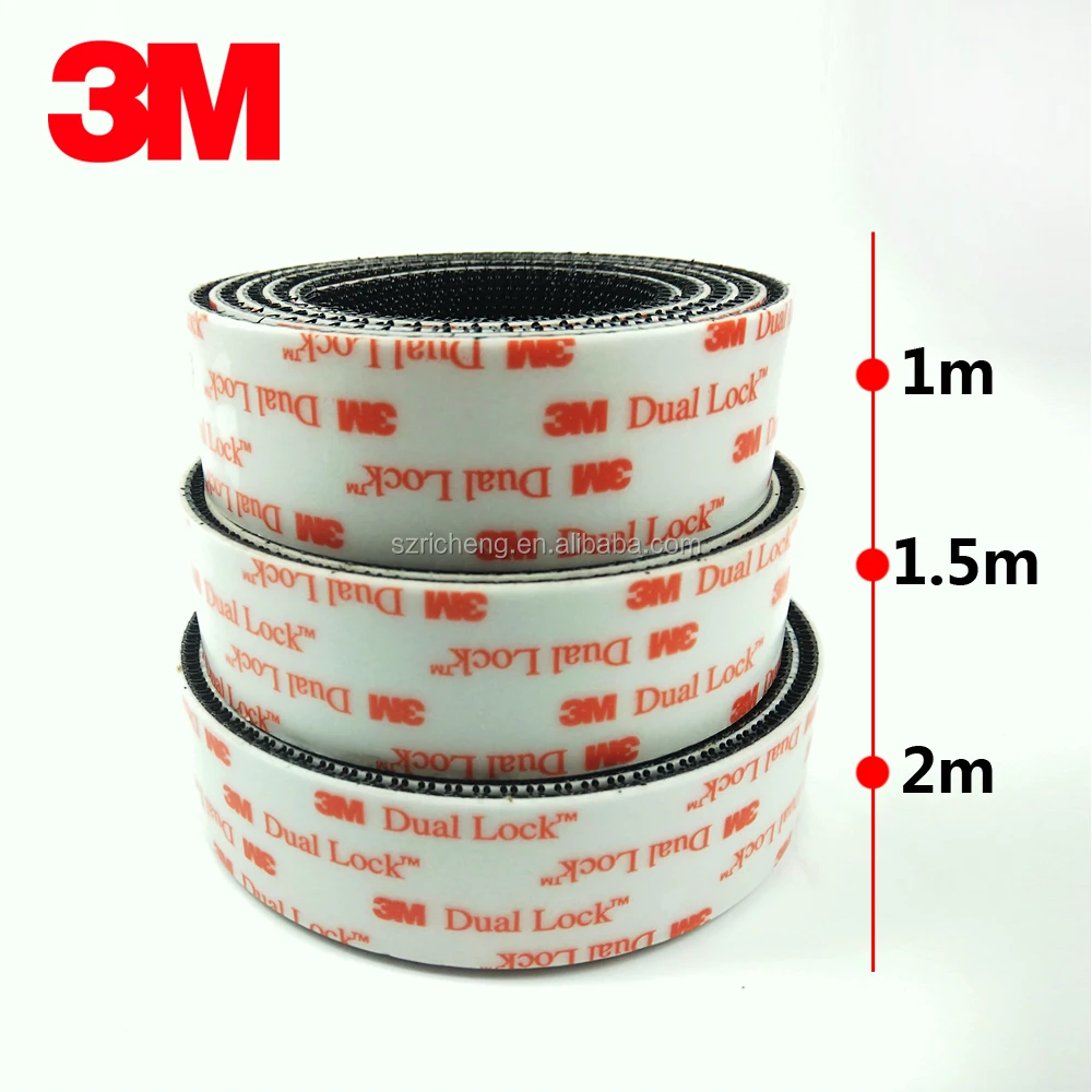 

Richeng Stock 3M dual lock reclosable fastener with VHB high sticky tape SJ3550 Type stems 250