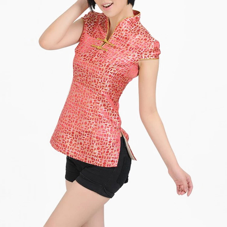 camisa china mujer