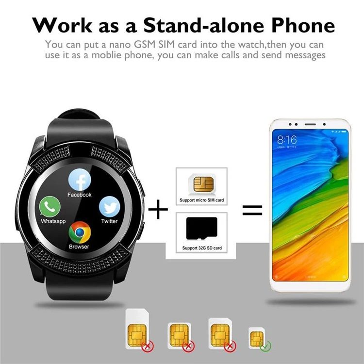 smartwatch with camera 2018