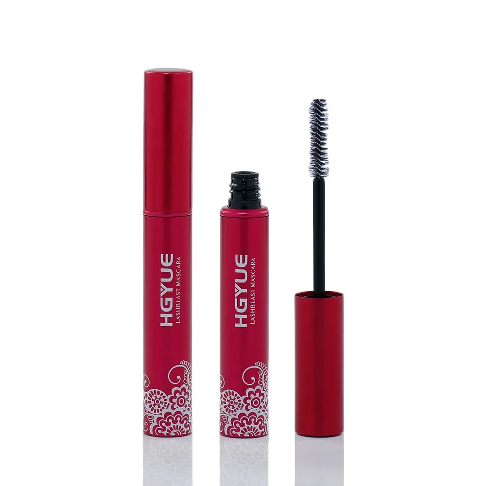 6ml Luxury Rose Gold Pink Empty Aluminum Mascara Bottle Tube With Nylon