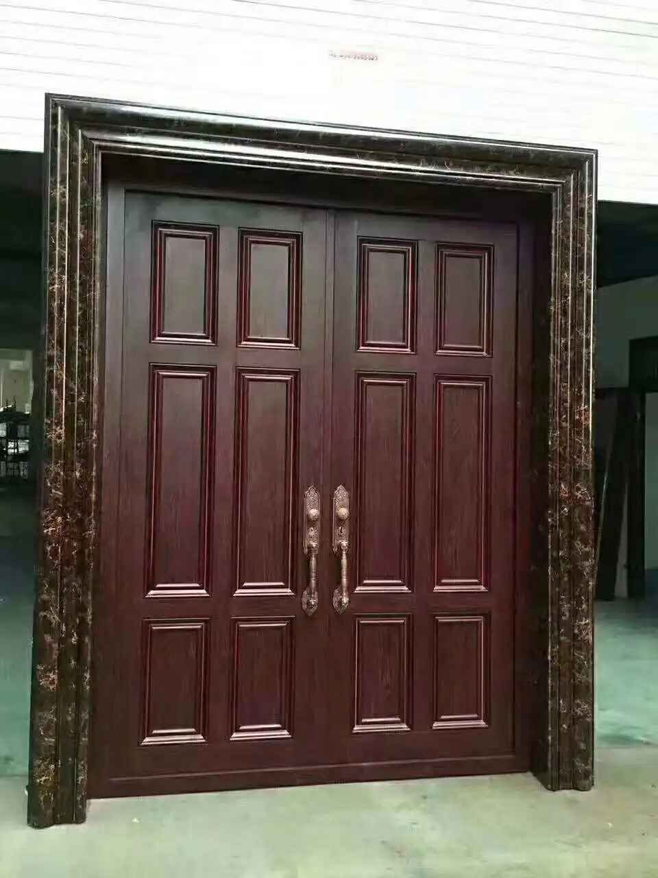 Steel Gate Design Double Door Holice