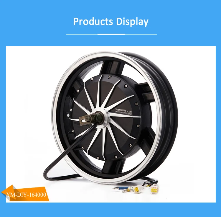 16 Inch 72v 4000w Powerful Brushless Dc Electric Motorcycle Wheel