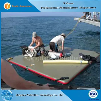 inflatable water mats