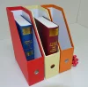 box manufacturer stationery luxury foldable paperboard office magazine file holder colorful cardboard desktop file holder