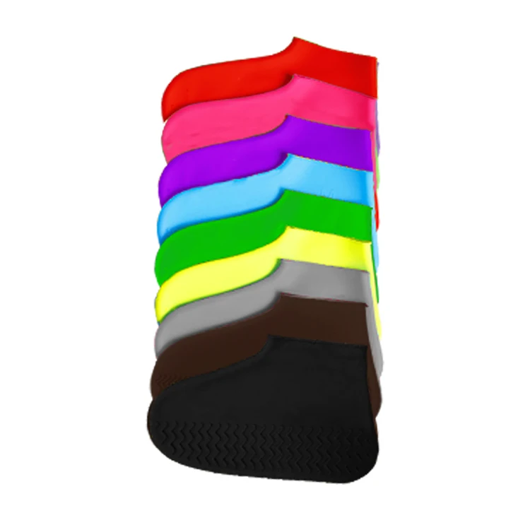 

Silicone Sand-Proof Rain Boot Wear-Resistant Waterproof Skid-Proof Pliable Strong Flexible Snow Shoe Covers, 11 colors for your choose