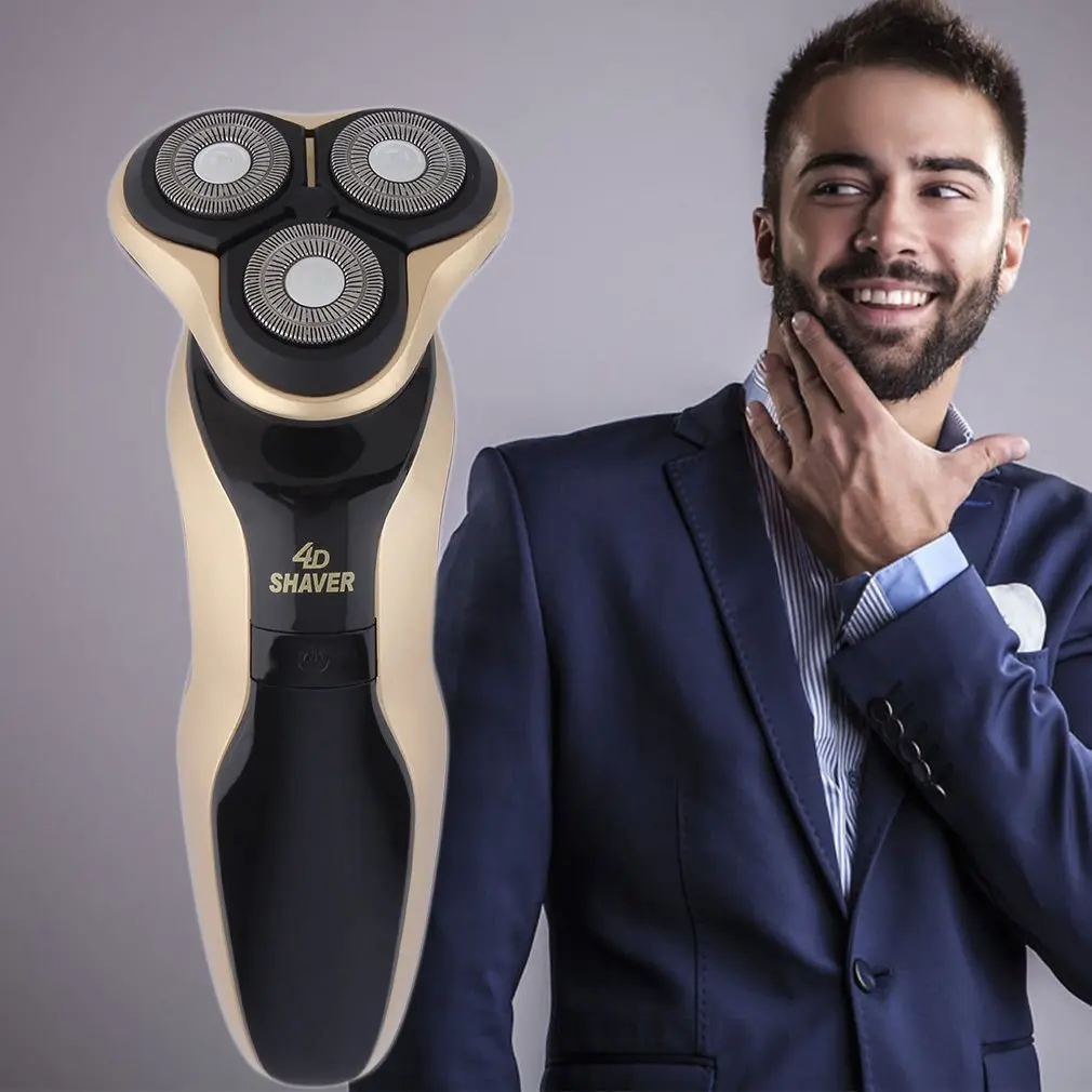 phisco electric shaver razor for men 2 in 1 beard trimmer wet dry waterproof usb