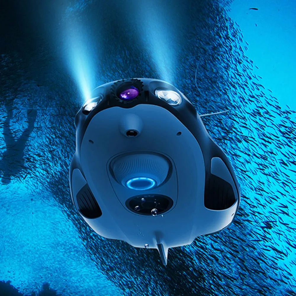 

China Underwater Drone Camera Drones Underwater Robot, White