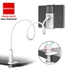 Steady spiral base mobile phone bracket 360 degree rotary mobile phone flat universal chuck lazy Kickstand holder for iPad