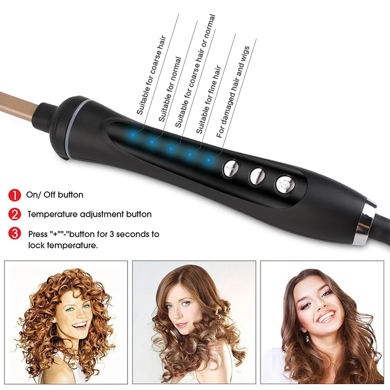 thin curling wand